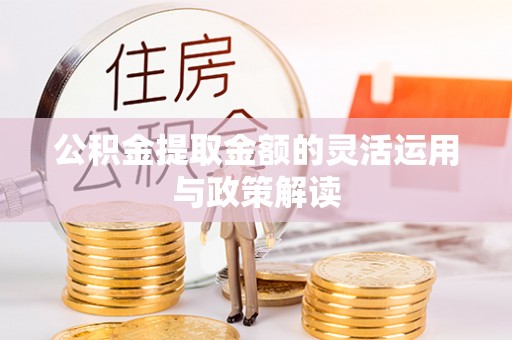 全方位公积金提取金额的灵活运用与政策解读